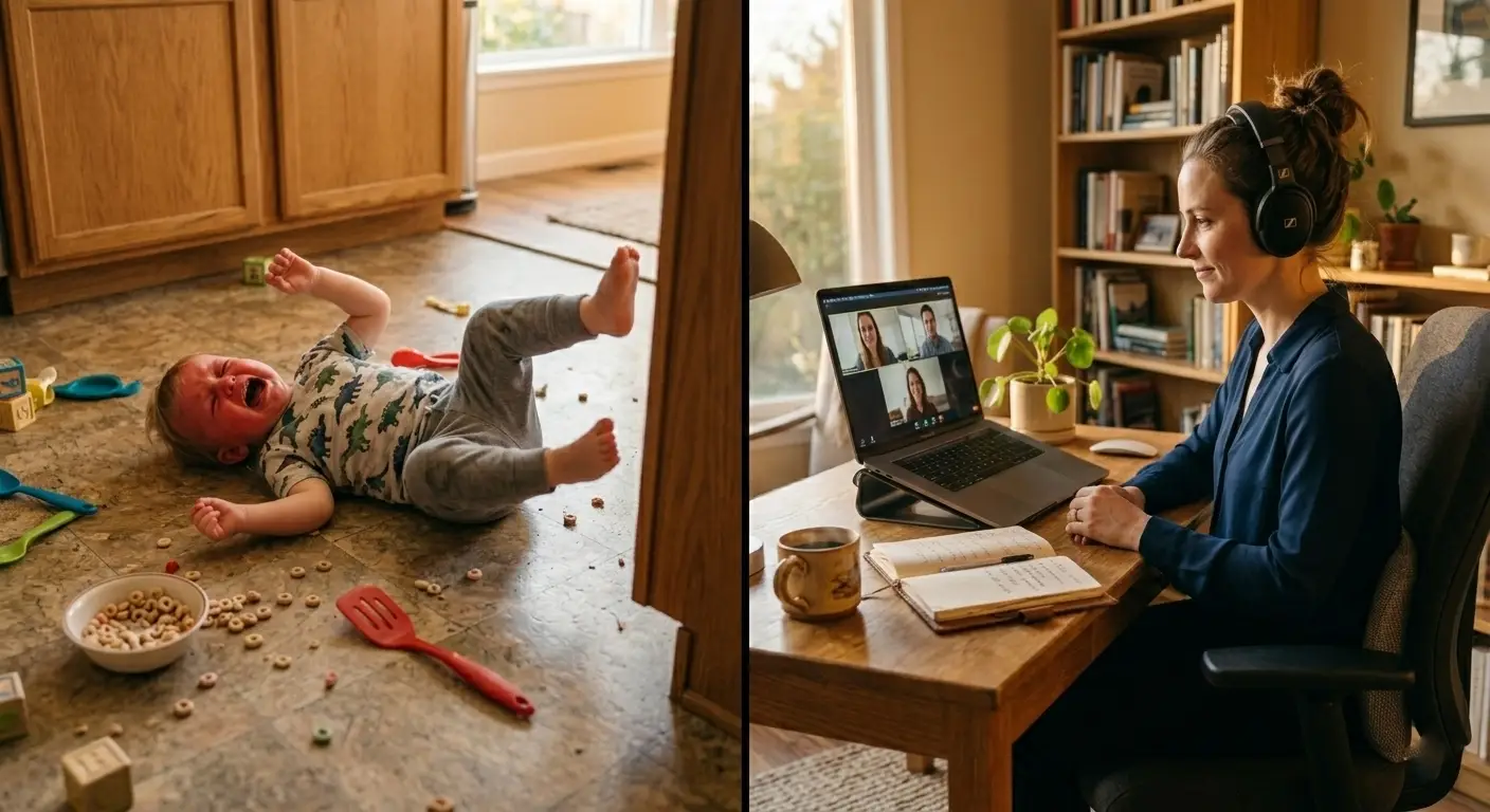 Toddler Meltdowns as Professional Development
